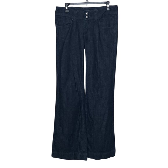 Vintage Y2K Daytrip by Buckle 30 Dark Wash Libra Trouser Wide Leg Low Rise Jeans - Picture 1 of 5